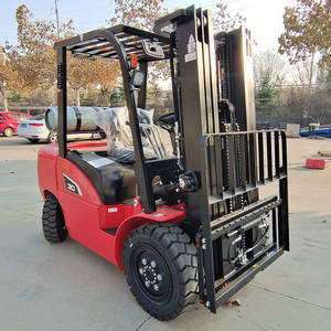 Buen precio y alta calidad Vlift Carretilla elevadora Suministro de fabricación GLP Gasolina Carretilla elevadora Motor <span class=keywords><strong>Nissan</strong></span> de 3 toneladas - Product Image 3