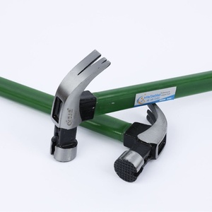 Industrial grade jade handle high carbon steel carpentry special claw horn hammer strong magnetic <b>nail</b> with aluminum sleeve <b>nail</b> - Product Image 3