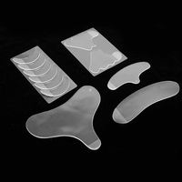 Coussinets de poitrine anti-rides en silicone vente en gros soins de la peau naturels anti-rides patchs en silicone réutilisables anti-âge