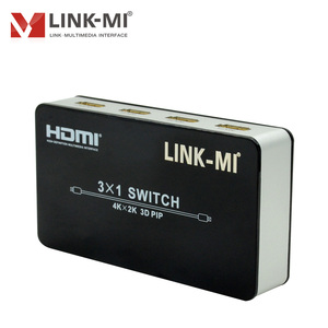 สวิตช์ <span class=keywords><strong>HDMI</strong></span> 3x1 4K2K รองรับโปรโตคอล HDCP <span class=keywords><strong>1.4</strong></span> รองรับ PIP และ Deep Color 30 บิต, 36 บิต, 48 บิตต่อพิกเซล - Product Image 1