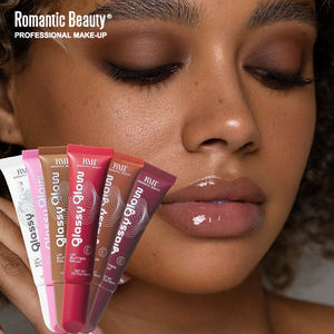 Baume à lèvres liquide hydratant avec logo personnalisé, beurre à lèvres végétalien, huile à lèvres aromatisée aux fruits, SPF, gloss à lèvres en marque privée - Product Image 5