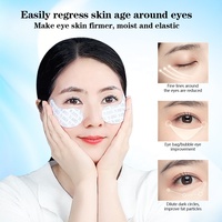 Patchs Hydrogel au Collagène OEM Marque Blanche Anti-Rides Cernes Poches Sous les Yeux Personnalisables avec Support Non-Tissé Vente en Gros