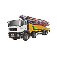 Nouveaux Produits Explosifs : Camion Pompe à Béton SINOTRUCK HB56V 6*2 56m Ultra-Stable, 180m³/h, 10.2MPa, 370kW pour Travaux Lourds et Intensifs