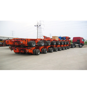 Semirimorchio per camion Multi assali pesanti tipo Nicholas idraulico modulare semirimorchio per la vendita - Product Image 5