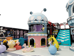 Jeu de rôle commercial pour enfants tout neuf Cash Counter Pretend Supermarket <span class=keywords><strong>House</strong></span> Game en fibre de verre pour les occasions scolaires - Product Image 2