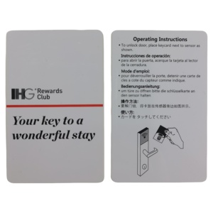 Tarjetas de Acceso Inteligentes para Hotel con Logotipo Personalizado, Resistentes al Agua, de PVC, con Tecnología RFID de 13.56MHz, Frecuencia Clásica 1K, 14443A, Resistentes a la Intemperie - Product Image 6