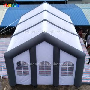 Cabine de pulvérisation gonflable portable extérieure de 8*4*3m Tente de lavage de <span class=keywords><strong>garage</strong></span> de voiture gonflable personnalisée - Product Image 5