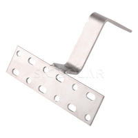 Structure de fixation pour panneaux solaires sur toiture en tuiles, avec rails en aluminium et accessoires, installation facile