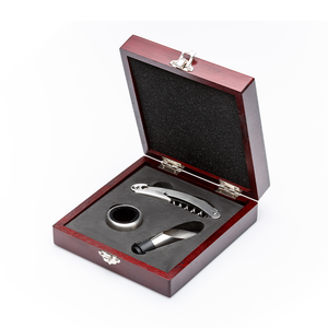 Chất Lượng Cao Rượu Vang Phụ Kiện Rượu Vang Mở Thiết Lập Rượu Vang Công Cụ Quà Tặng Thiết Lập Phụ Kiện 4Pcs Công Cụ Kit Chấp Nhận Tùy Chỉnh - Product Image 2