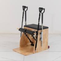 Chaise de Pilates Wunda de haute qualité pour studio et usage personnel avec pédale séparée pour une stabilité accrue