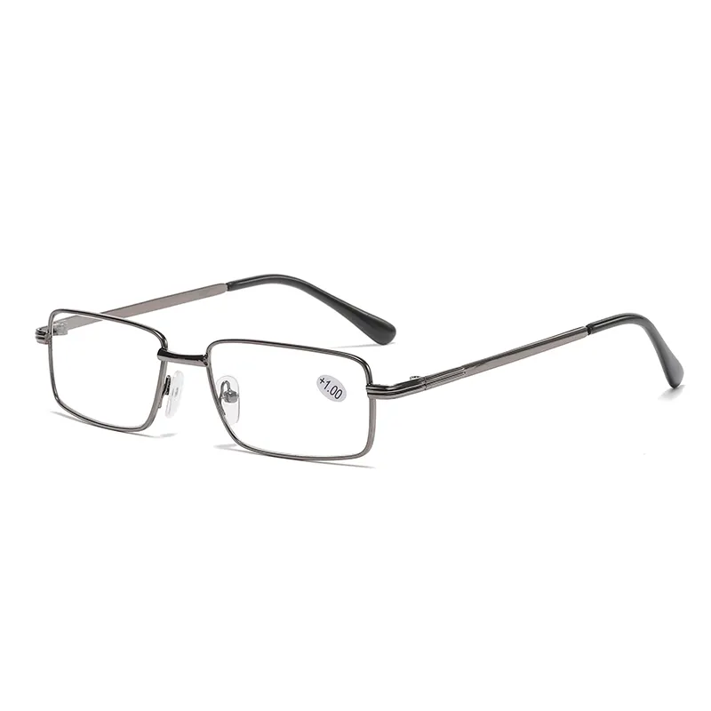 601 metal frame PC lens presbyopia minus 250 supplier wholesale glasses women corrective eyeglasses flexible Reading glasses