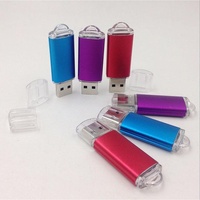 Clé USB 2.0 OEM 1/2/4/8/16GB clé USB nouvelle clé USB portable colorée en métal clé USB Memoria Pen Drive