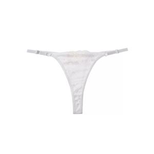 Women's High-Rise Sexy <b>Thong</b> <b>Panties</b> Sets Seamless Plus Size Transparent Lace Condom Safe Periods <b>Panty</b> - Product Image 4