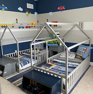 2023 vendita calda <span class=keywords><strong>letto</strong></span> per bambini in legno <span class=keywords><strong>letto</strong></span> <span class=keywords><strong>Montessori</strong></span> <span class=keywords><strong>letto</strong></span> a forma di casa per i più piccoli - Product Image 3