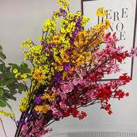 LTY Grosir Bunga Baby's Breath Sutra Buatan untuk Dekorasi Pernikahan dan Rumah, Rangkaian Buket untuk Hari Valentine, Hari Ibu, Dapat Disesuaikan