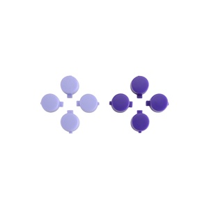 EXtremeRate Light Purple and Deep Purple Action <b>Keys</b> ABXY Buttons for PS4 Controller - Product Image 1