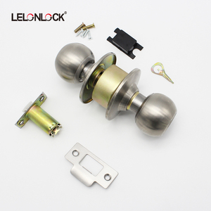 Kunci Pintu Interior Model Modern dengan Kenop Bola, Tahan Lama, Bahan SS304, Versi Berkunci/Tanpa Kunci, <span class=keywords><strong>Deadbolt</strong></span> - Product Image 5