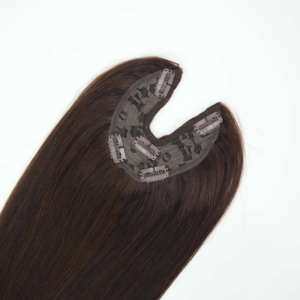 Extensions de cheveux indiennes Remy invisibles en forme de U, super double trame, qualité supérieure, ajustement parfait, aspect naturel, doux et soyeux, sans perte de cheveux - Product Image 3