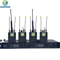 Système de monitoring intra-auriculaire PSM1000 de haute qualité, qualité audio 24 bits, faible bruit de fond pour les performances en direct à l'église