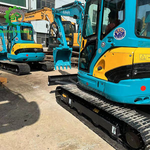 รถขุดขนาดเล็ก KX155 มือสอง รุ่นปี 2023 น้ำหนัก 5 ตัน คุณภาพงานก่อสร้าง ชิ้นส่วนหลัก PLC แบริ่ง มอเตอร์ เกียร์ - Product Image 5