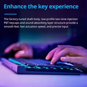 Logitech G515 TKL <span class=keywords><strong>RGB</strong></span> 88-Key con interfaccia USB sottile Tenkeyless Design PBT tastiere Wireless tastiera da gioco - Product Image 2