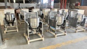 Máquina de Palomitas de Maíz Comercial de Acero Inoxidable para la Venta/Máquina Industrial para Hacer Palomitas de Maíz - Product Image 5