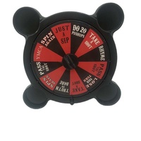 Ensemble de jeux à boire à la roulette Coups de verre de fête Jeu de casino Buzzed Night Party 4 joueurs pour adultes
