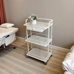 Mobile Beauty Instrument <b>Trolley</b> With Drawers Storage Rack For Beauty Salon - Product Image 2
