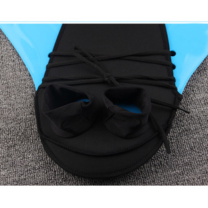 Ailerons de sirène en silicone Starlight pour enfants, maillot de bain queue de sirène, palmes de natation pour filles, taille unique - Product Image 3