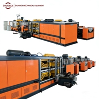 Nouvel équipement commercial SHUANGJI 120 kW pour boîtes à lunch en mousse PS, avec moteur de pompe contrôlé par PLC, formage sous vide automatique haute performance et écologique