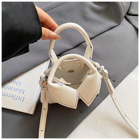 Sac à bandoulière classique en cuir PU pour femme, petit format, personnalisable, de luxe, à la mode et abordable