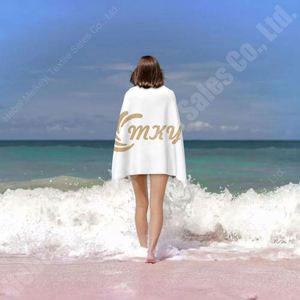 Serviette de plage moderne en microfibre à impression numérique double, grande taille, anti-adhérente, résistante à l'usure et lavable, directement de l'usine - Product Image 3