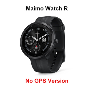 Versione globale Maimo Watch <span class=keywords><strong>R</strong></span> Smartwatch ossigeno nel sangue 1.3 "Display in acciaio inossidabile lunetta frequenza cardiaca 12 giorni batteria orologio da uomo - Product Image 6