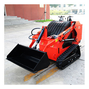 मल्टी-फंक्शन छोटे स्किड लोडर चीन ब्रांड मिनी लॉडर्स 1 टन इलेक्ट्रिक स्किड - Product Image 3
