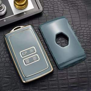 Échantillon gratuit étui pour clé de voiture à distance en TPU pour <span class=keywords><strong>Renault</strong></span> Kwid symbole du <span class=keywords><strong>trafic</strong></span> Dacia Sandero Logan Duster 2016 <span class=keywords><strong>2017</strong></span> 2018 Fob Keychain - Product Image 5