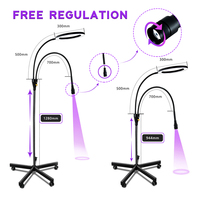 Lampu UV 5W 10W Grosir untuk Ekstensi Bulu Mata Profesional, Lampu Pengeras Lem LED, Peralatan Salon