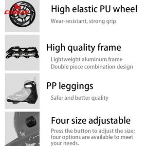 MZS105 Patins à Roues Alignées Récréatifs Améliorés Coque Confortable pour Adultes, Patins de Fitness pour Étudiants, Hommes et Femmes - Product Image 4