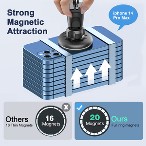 <strong>2026</strong> Upgraded 15W Magnetic Wireless Charging Car Air Vent Phone <strong>Holder</strong> Fast Charge Easy Install Universal Car Mobile <strong>Holder</strong> - Product Image 3