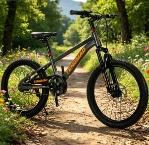 Bicicleta de Montaña de Moda con 2 Ruedas, Cuadro de Magnesio, Horquilla de Acero de Alto Carbono, Rueda Ordinaria de 18 Pulgadas para Uso Diario AQEJ001 High Carb - Product Image 3