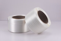 Rouleau de cerclage composite en polyester haute résistance 13mm-50mm, écologique et résistant à l'eau pour l'emballage logistique