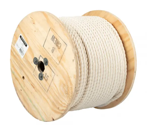 Toutes sortes de corde en coton tressé doux ficelle de jute corde de chanvre pour matelas en macramé ou agricole