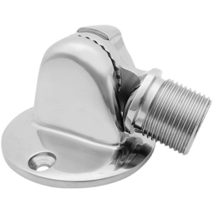 Stainless Steel Marine Antenna Mount Adjustable Bracket <b>Yacht</b> Hardware Accessories - Product Image 1