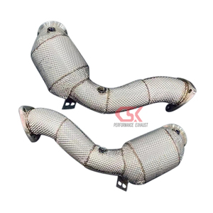 China Fabricação DBX <span class=keywords><strong>V8</strong></span> 4.0t CSK downpipe end escape <span class=keywords><strong>vantage</strong></span> <span class=keywords><strong>v8</strong></span> downpipe para <span class=keywords><strong>Aston</strong></span> <span class=keywords><strong>Martin</strong></span> - Product Image 5