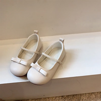 Chaussures en cuir à nœud papillon pour enfants, style fête, pour filles, bébés filles, chaussures de princesse, vente en gros, chaussures pour enfants