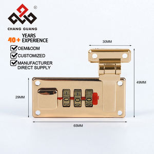 مبيعات المصنع مباشرة من حقيبة أمان مكونة من 3 أرقام ، إكسسوارات معدنية من 3 أرقام - Product Image 4