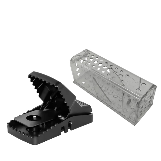 Qiao Liang High Sensitivity Plastic Mouse Trap Kitchen Use Household Mouse Clip Catcher Killer AutomaticRodent Capture System