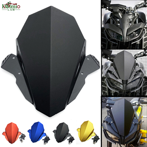 Pare-brise de moto KOLMIO-LAM compatible avec MT07 <span class=keywords><strong>MT</strong></span>-<span class=keywords><strong>07</strong></span> FZ-<span class=keywords><strong>07</strong></span> 2018-2020, déflecteur de vent en alliage d'aluminium CNC <span class=keywords><strong>MT</strong></span> <span class=keywords><strong>07</strong></span> <span class=keywords><strong>2019</strong></span> - Product Image 2
