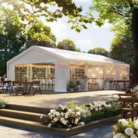 20x20 30x40 aluminium 150 300 1000 personnes Carpas pour Fiesta luxe extérieur clair luxe chapiteau de luxe tentes de fête de mariage pour événements