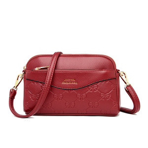 Women Branded Trend Hand Bag Female Causal Shoulder Handbags Embroidery Thread <b>Small</b> PU Leather Crossbody Bags - Product Image 6