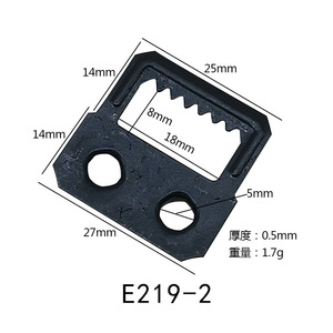 E219-2 <b>Black</b> Serrated Hanger For Photo <b>Frame</b> Back Panel Iron Durable Hanging Hardware Accessory - Product Image 5